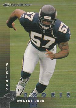 Dwayne Rudd Minnesota Vikings 1997 Donruss NFL Rookie #222